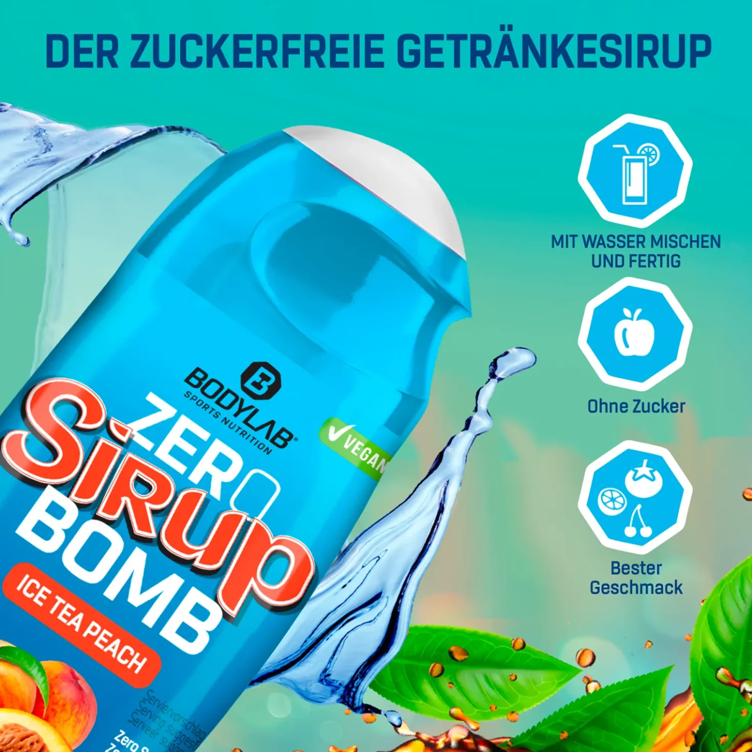ZERO Sirup BOMB 1.0 - 4.0 Box (5x65ml)