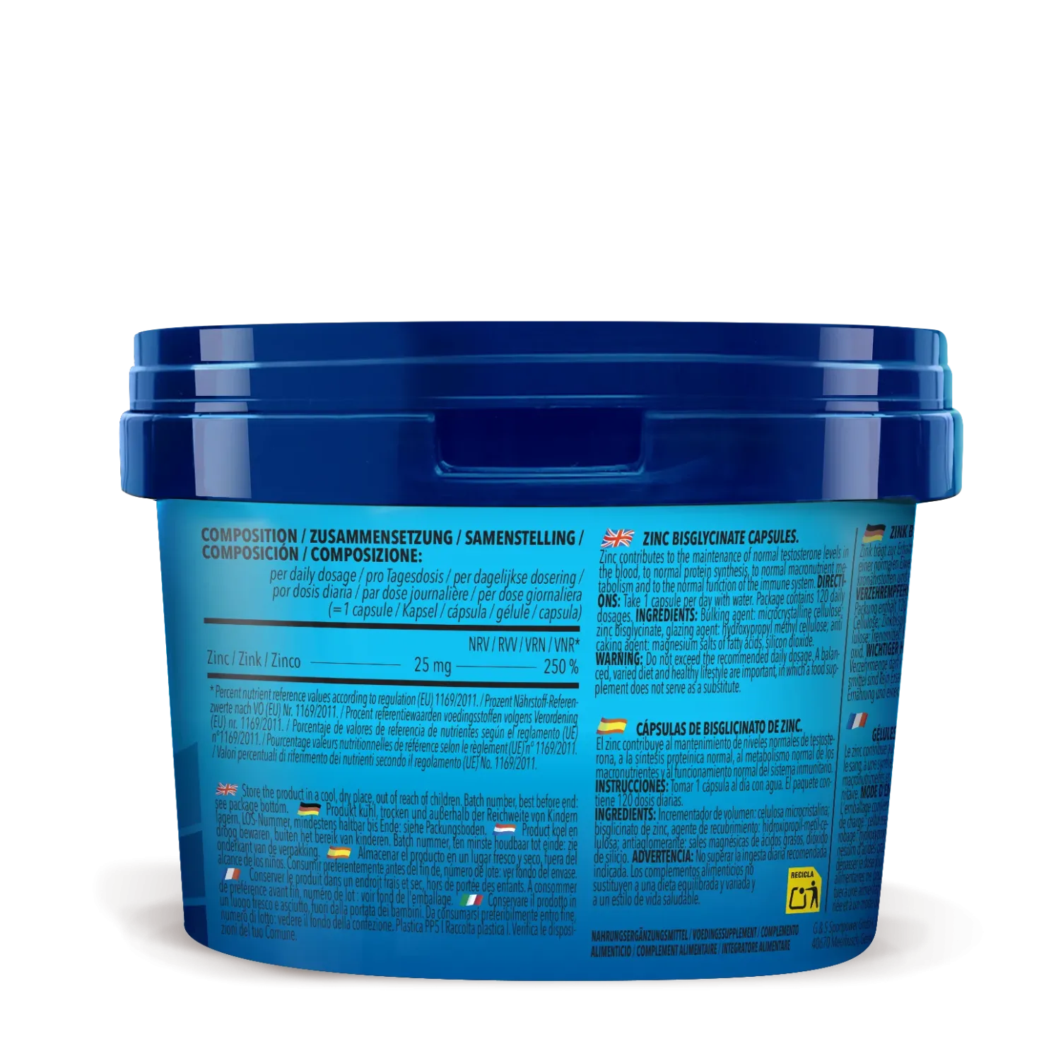 Zinc Bisglycinate (120 Kapseln)