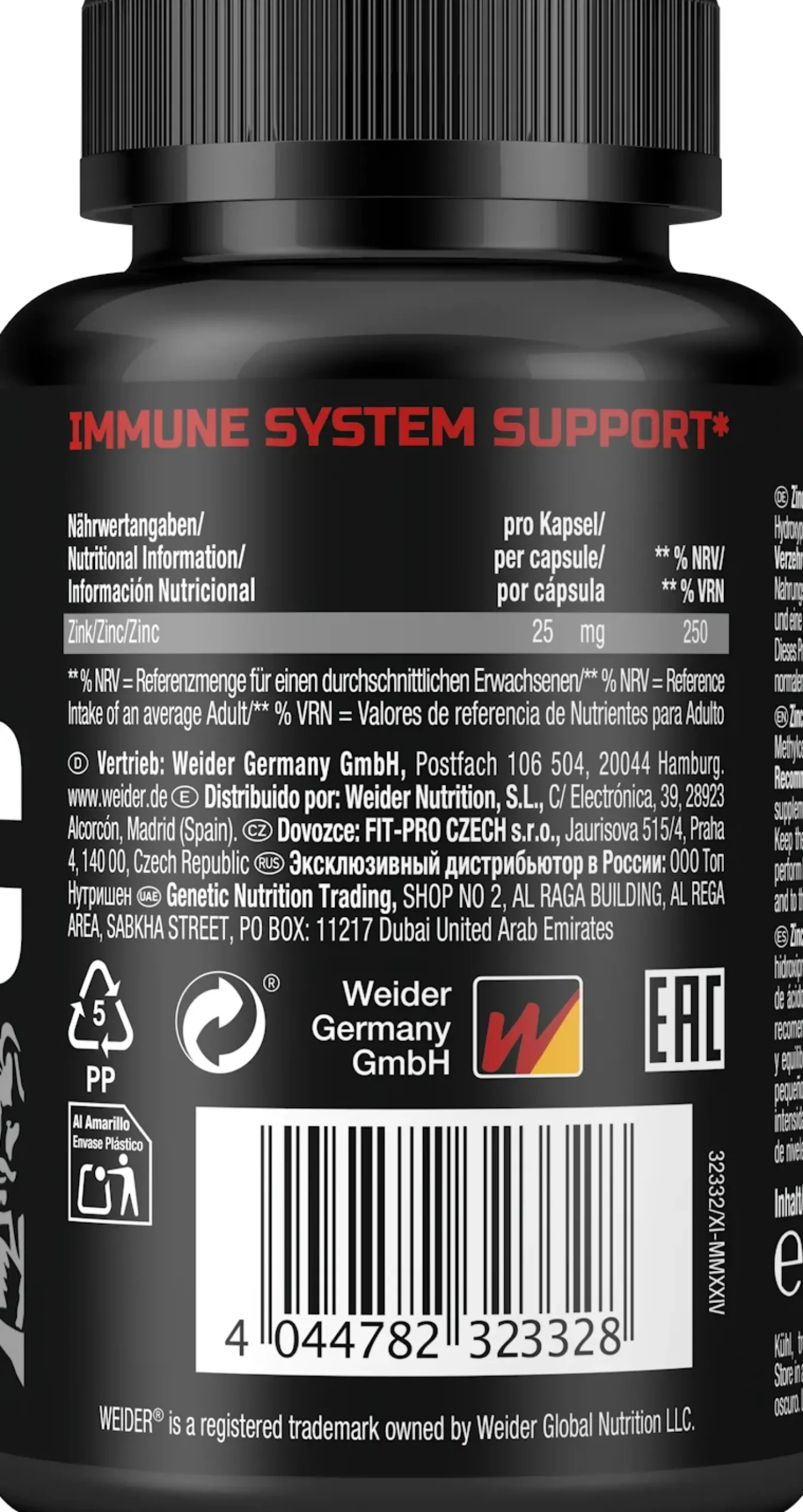 Zinc Strong Caps (120 Kapseln)