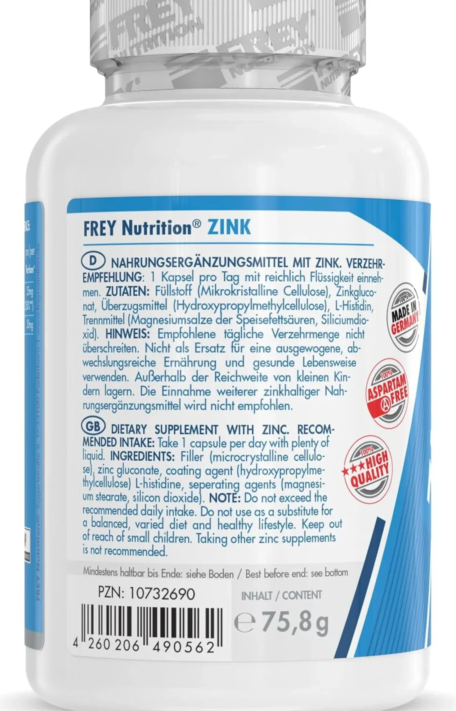 Zink (120 Kapseln)